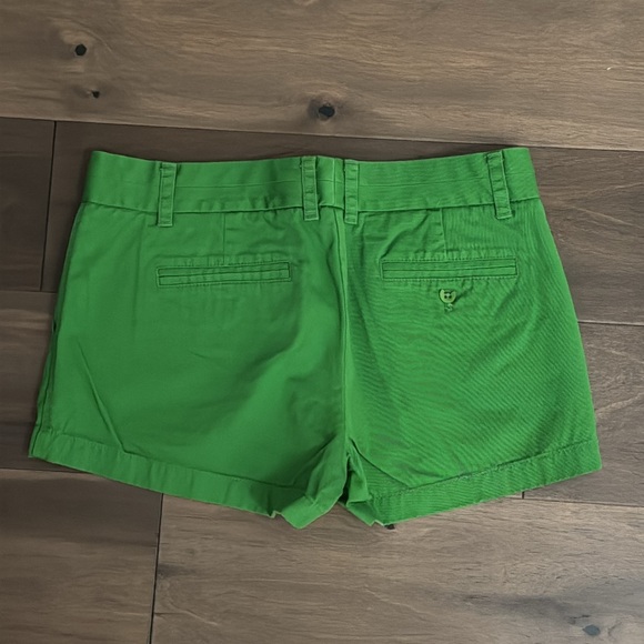 J Crew Chino Shorts 3” Green 10 - Picture 2 of 3